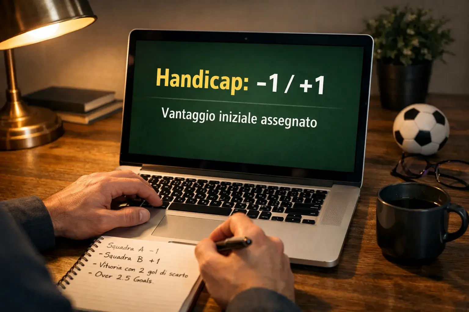 Analisi handicap asiatico per scommesse calcio